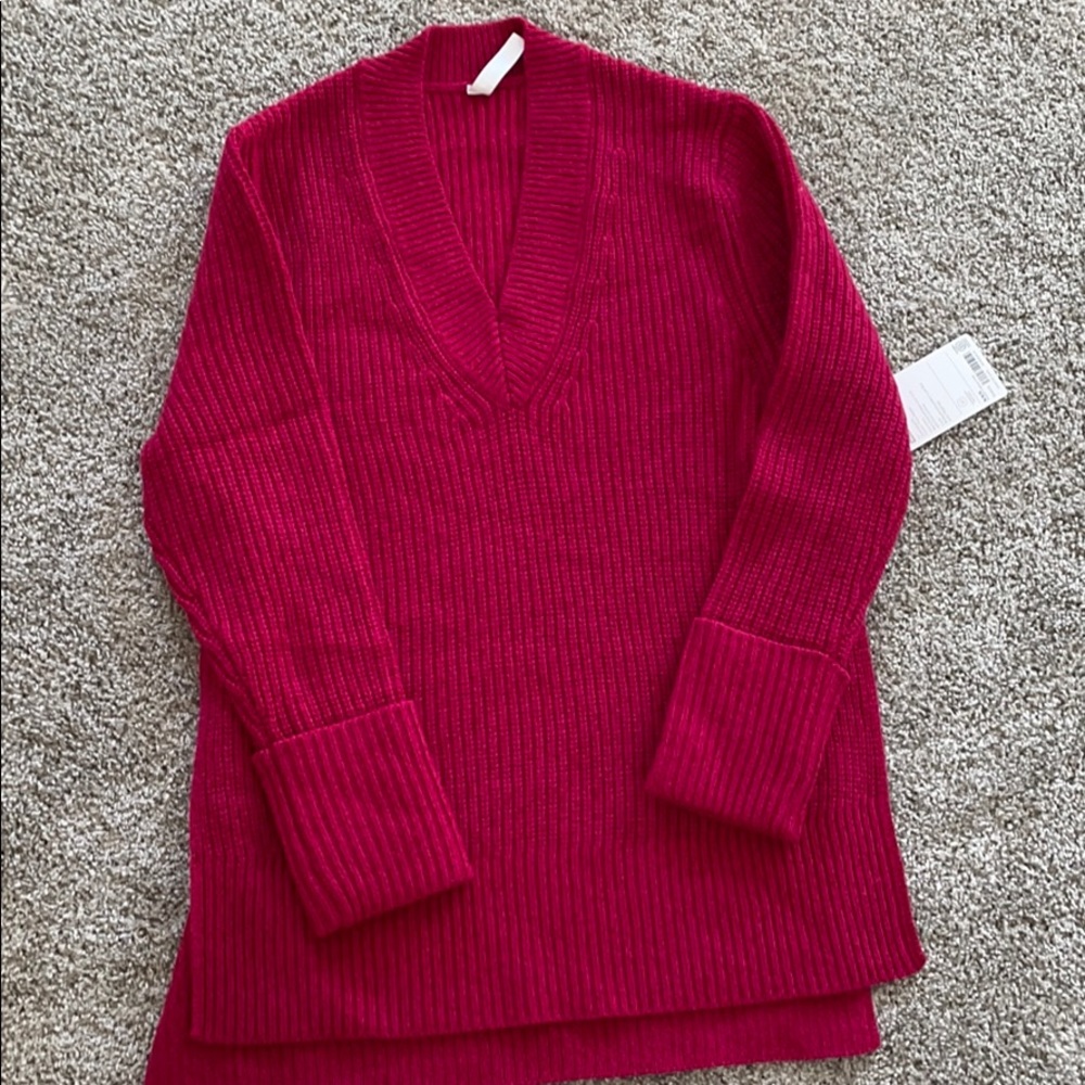 Athleta Shasta V-neck sweater XXS